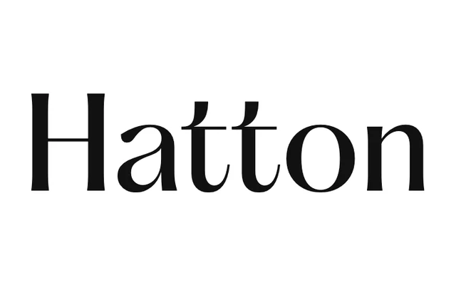 Hatton specimen from Pangram Pangram Foundry