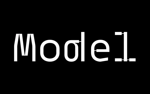 Model specimen from Pangram Pangram Foundry