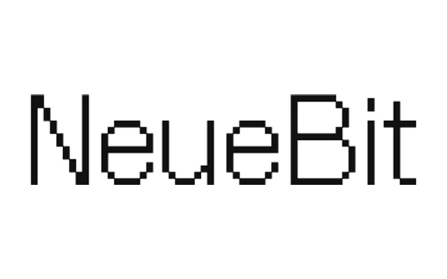 NeueBit specimen from Pangram Pangram Foundry
