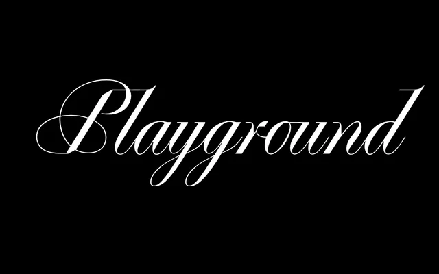 Playground specimen from Pangram Pangram Foundry
