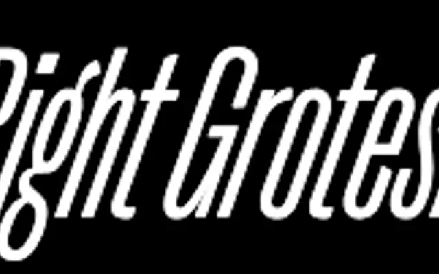 Right Grotesk specimen from Pangram Pangram Foundry
