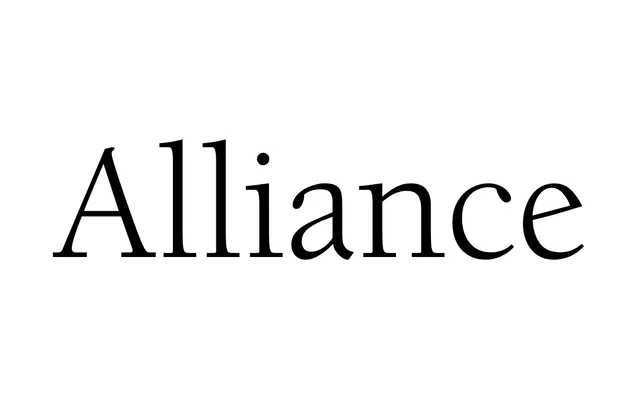 Alliance specimen from ParaType