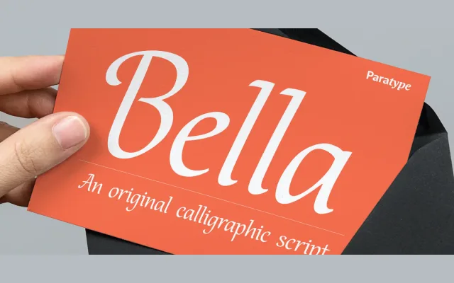 Bella specimen from ParaType