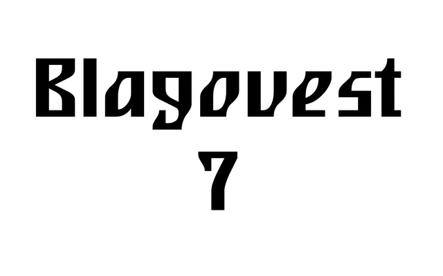 Blagovest 7 specimen from ParaType