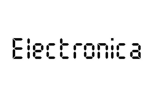 Electronica specimen from ParaType