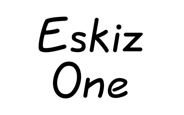 Eskiz One specimen from ParaType