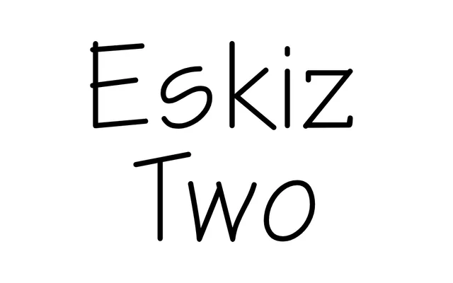 Eskiz Two specimen from ParaType