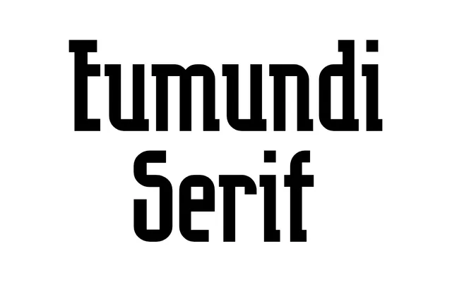 Eumundi Serif specimen from ParaType