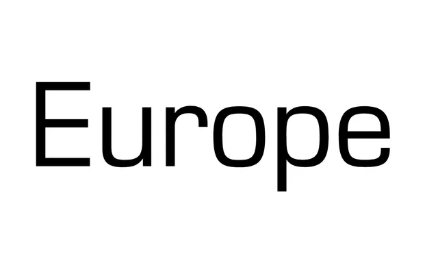 Europe specimen from ParaType