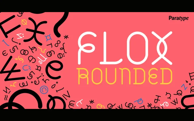 Flox Rounded specimen from ParaType