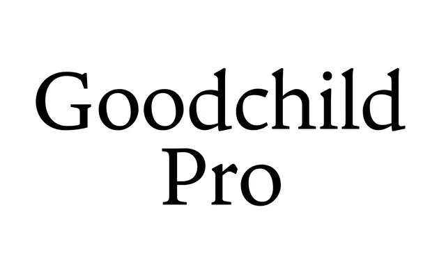 Goodchild Pro specimen from ParaType