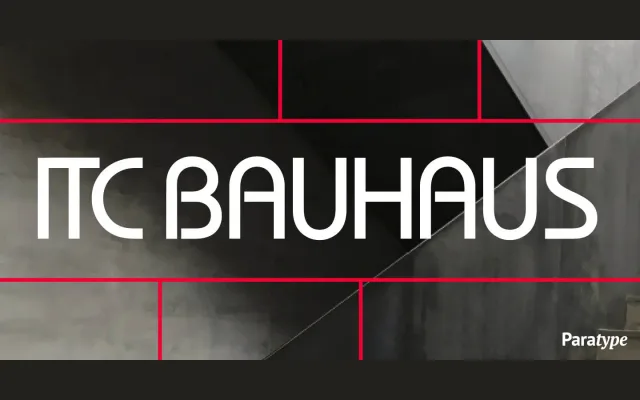 ITC Bauhaus specimen from ParaType
