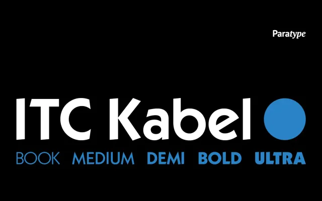 ITC Kabel specimen from ParaType