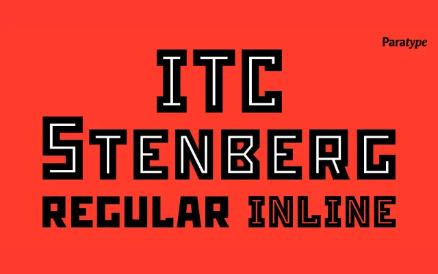 ITC Stenberg specimen from ParaType