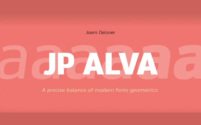 JP Alva specimen from ParaType