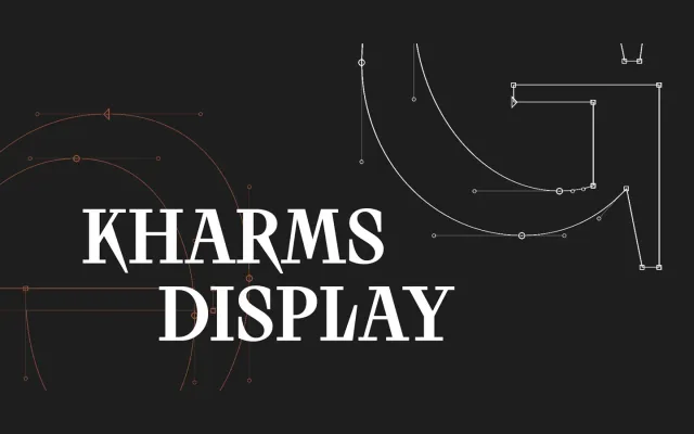 Kharms Display specimen from ParaType
