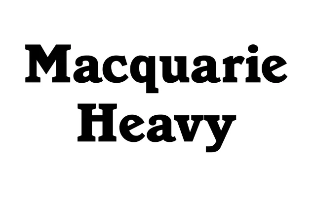 Macquarie Heavy specimen from ParaType
