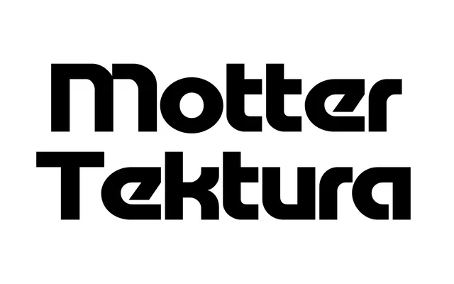 Motter Tektura specimen from ParaType