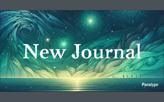 New Journal specimen from ParaType