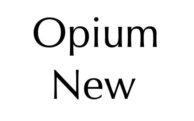 Opium New specimen from ParaType