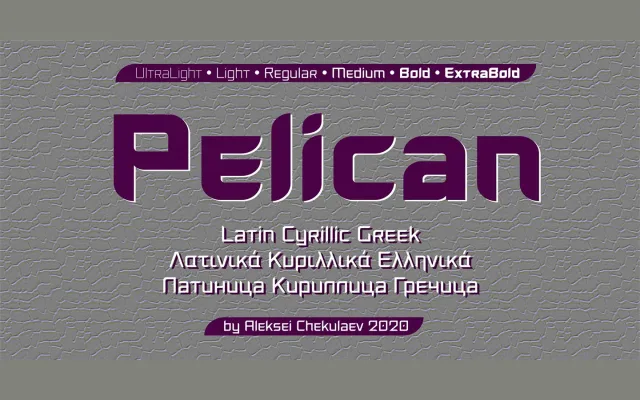 Pelican DA specimen from ParaType