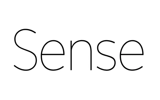 Sense specimen from ParaType