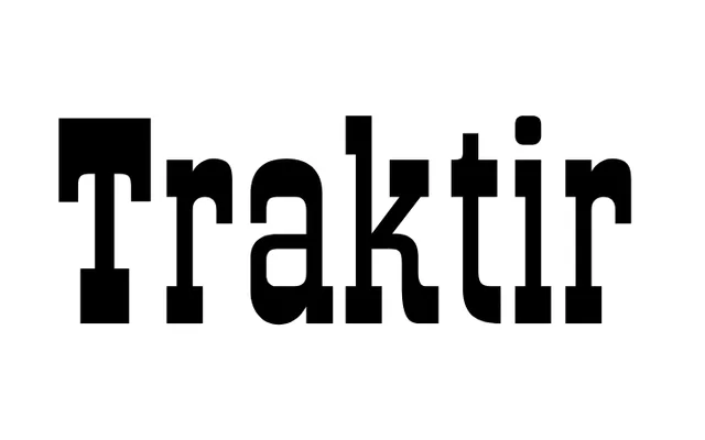 Traktir specimen from ParaType