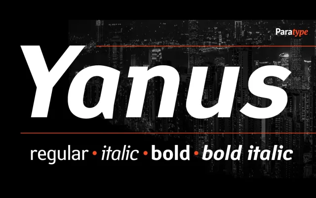 Yanus specimen from ParaType