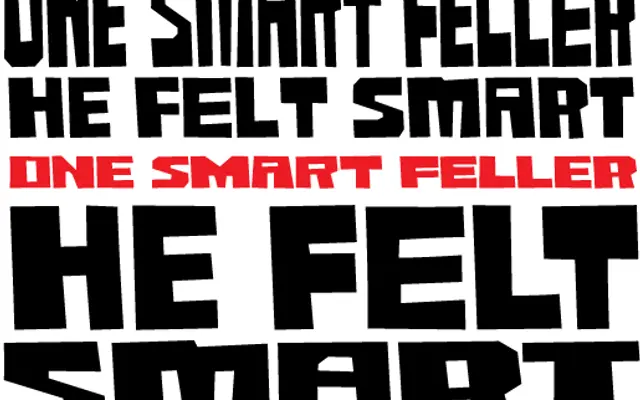 Comrade specimen from Parkinson Type Design