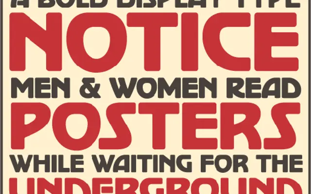 Diablo specimen from Parkinson Type Design