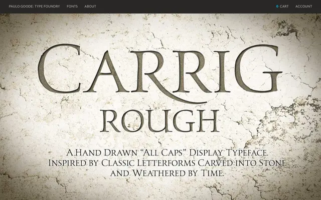 Carrig Rough specimen from Paulo Goode