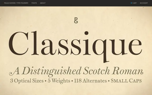 Classique specimen from Paulo Goode