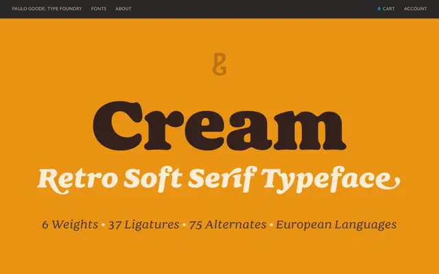 Cream specimen from Paulo Goode