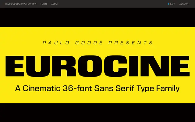 Eurocine specimen from Paulo Goode