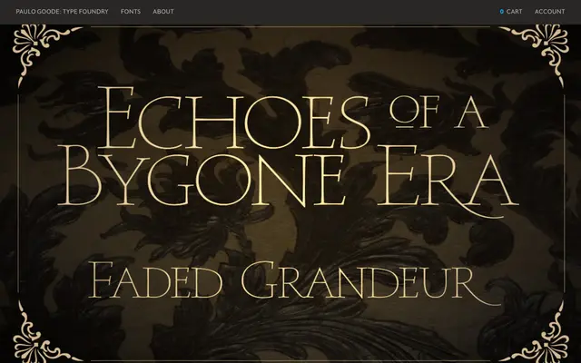 Faded Grandeur specimen from Paulo Goode