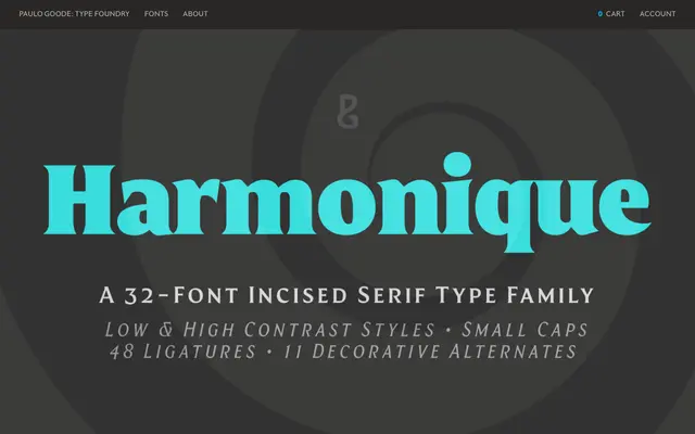 Harmonique specimen from Paulo Goode