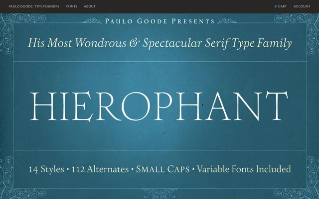 Hierophant specimen from Paulo Goode