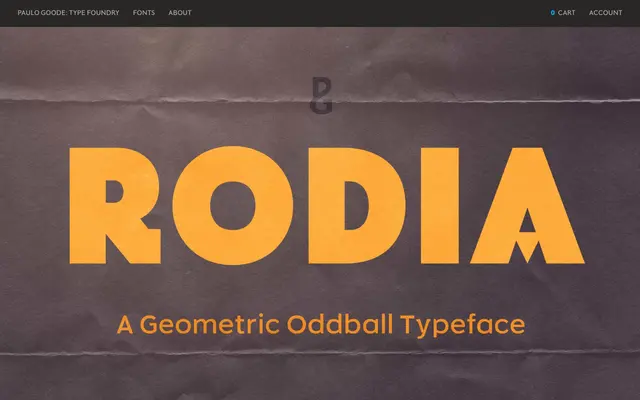 Rodia specimen from Paulo Goode