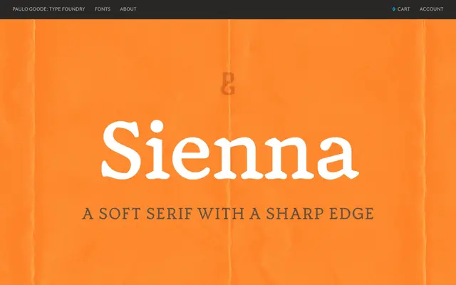Sienna specimen from Paulo Goode