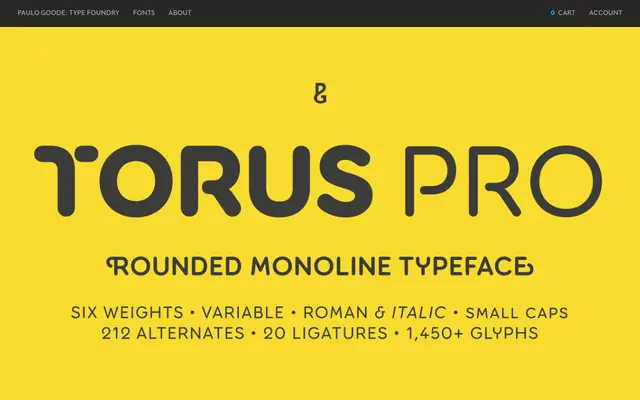 Torus Pro specimen from Paulo Goode