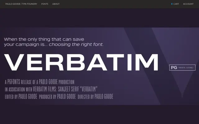 Verbatim specimen from Paulo Goode