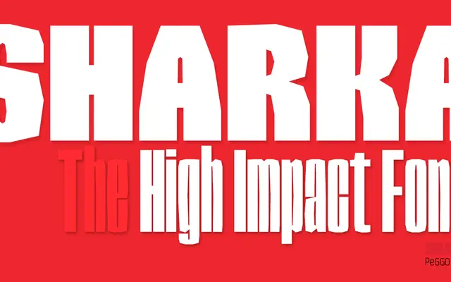 Sharka specimen from Peggo Fonts