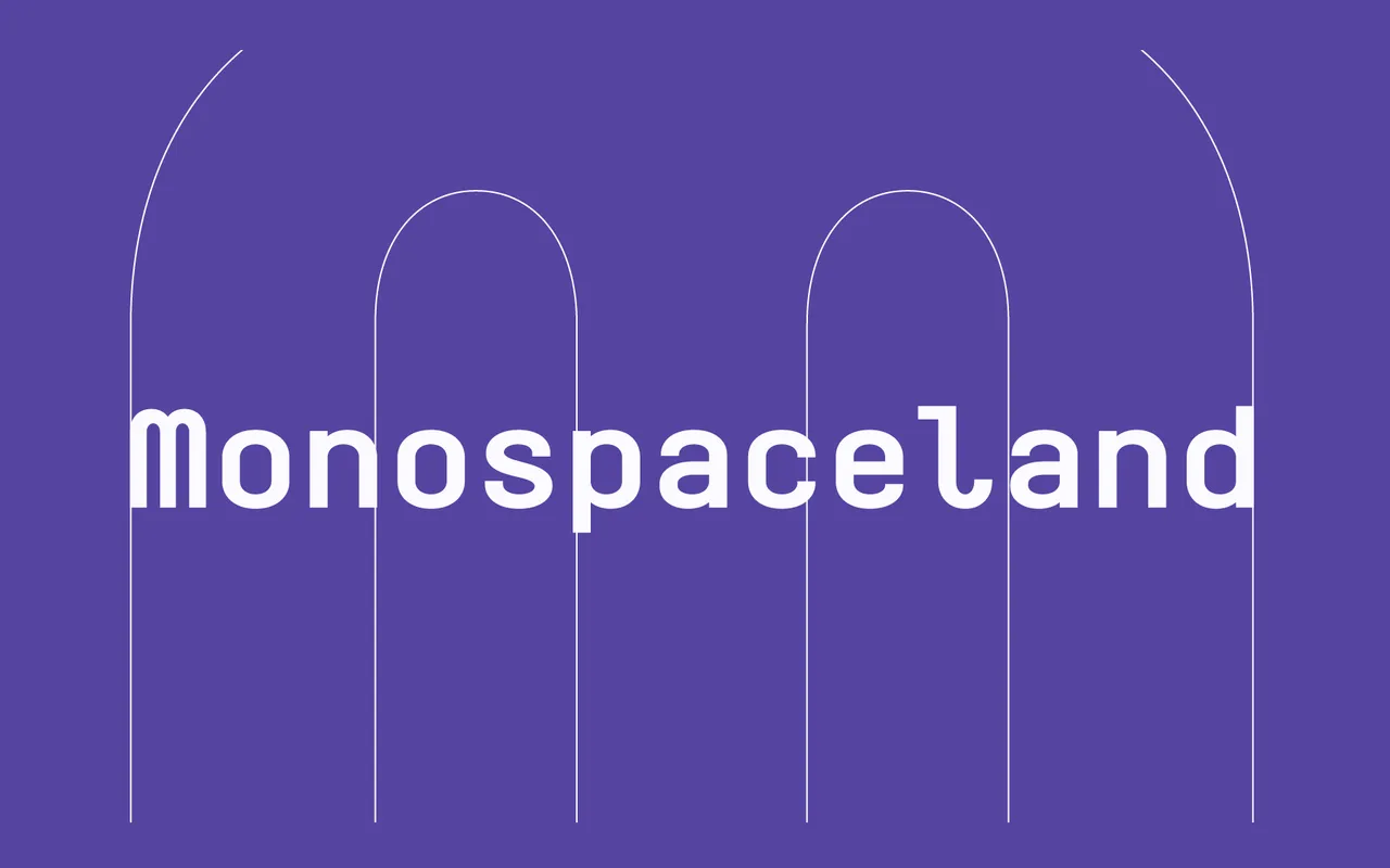 Monospaceland specimen from Pepper Type