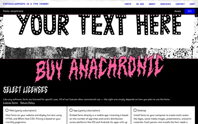 Anachronic specimen from PintassilgoPrints