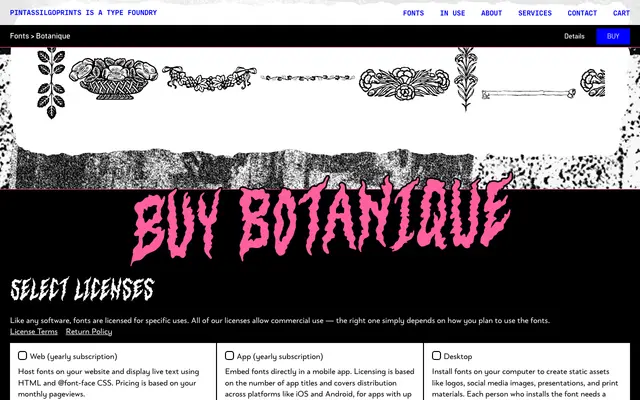 Botanique specimen from PintassilgoPrints