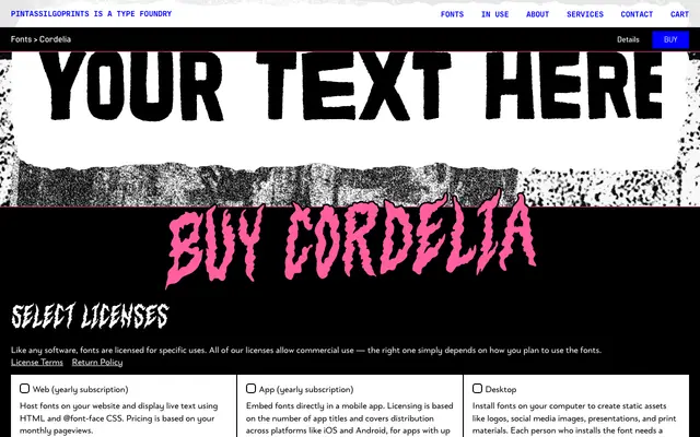 Cordelia specimen from PintassilgoPrints