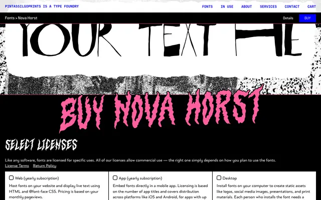 Nova Horst specimen from PintassilgoPrints