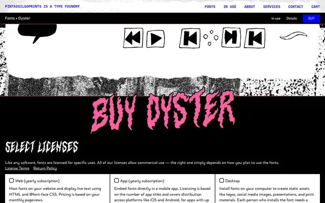 Oyster specimen from PintassilgoPrints