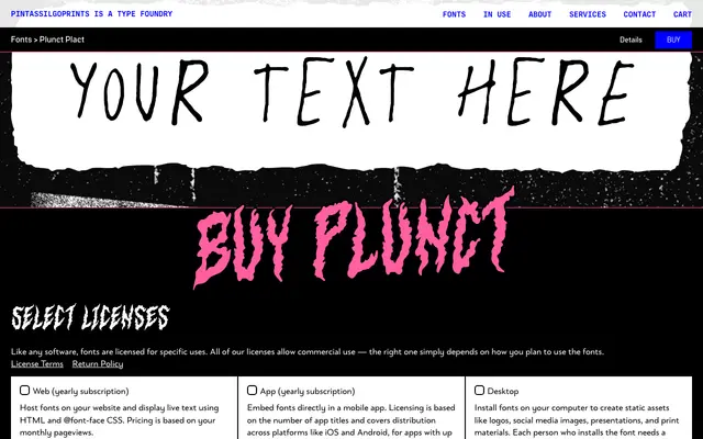 Plunct Plact specimen from PintassilgoPrints