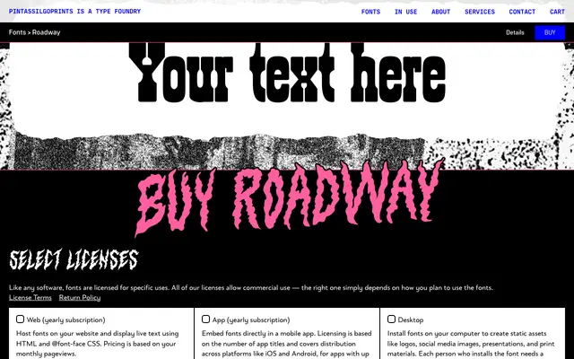 Roadway specimen from PintassilgoPrints